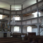 Innenraum der Kirche in Jonsdorf
