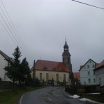 Walterdorf - Blick auf die Ev. Kirche