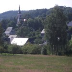 Blick auf Wehrsdorf.